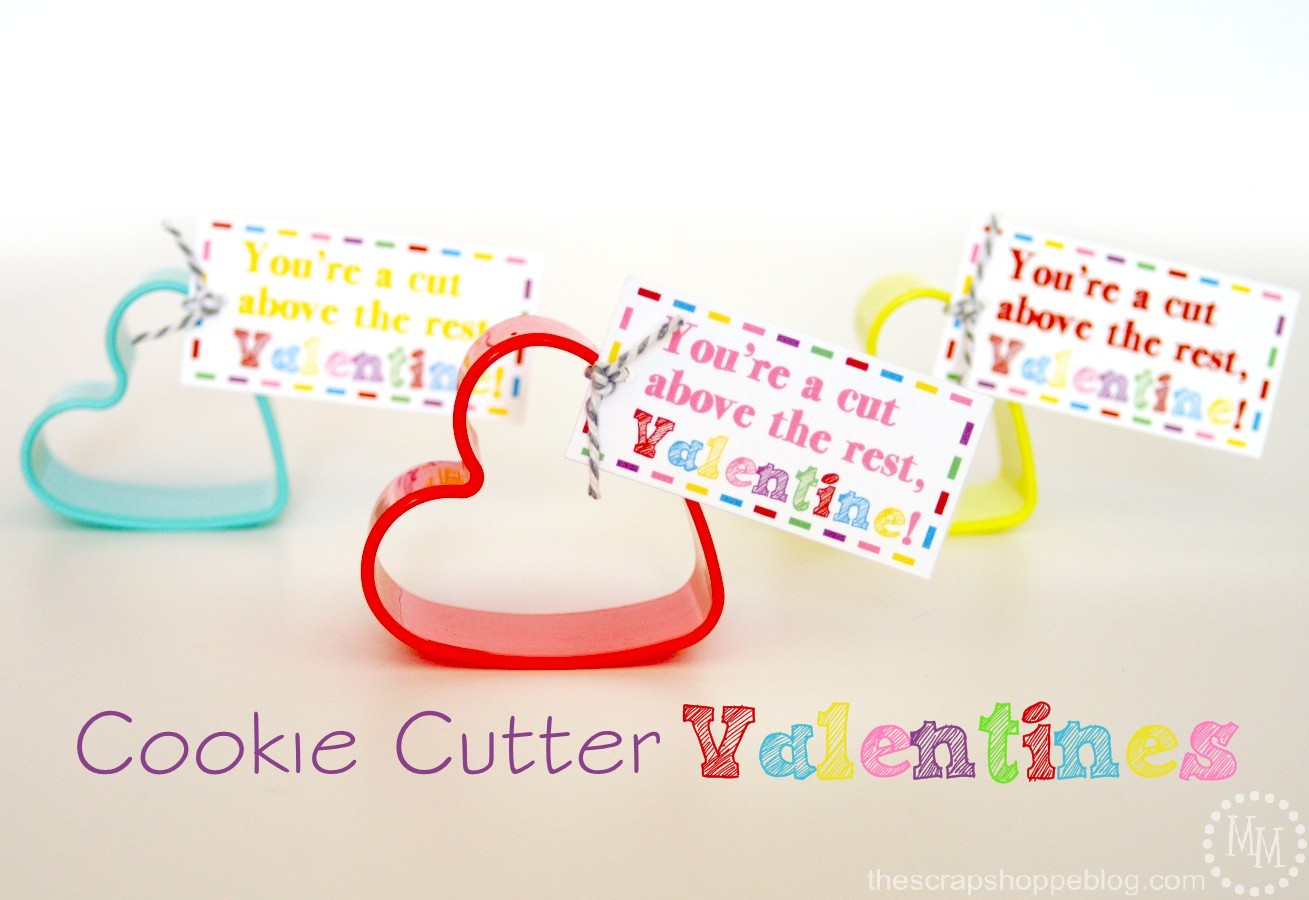 Cookie Cutter Valentines - The Scrap Shoppe